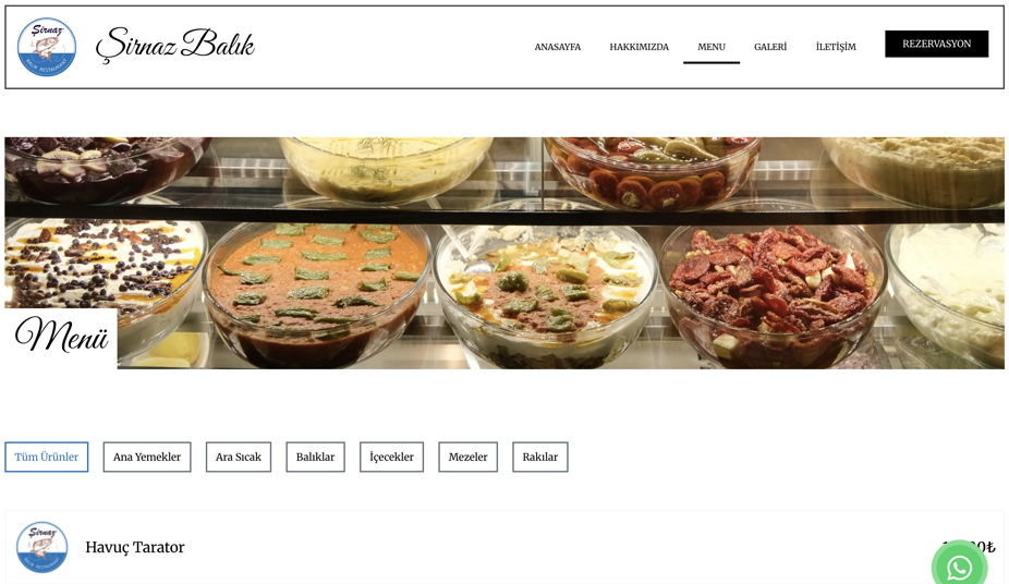 Restaurant Web Project